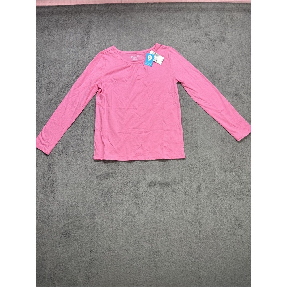 The Children's Place Long Sleeve T-Shirt Girls Sz 7/8 Pink